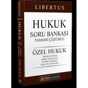 Pegem Yayınları Kpss Libertus Hukuk Özel Hukuk Soru Bankası Çözümlü Komisyon