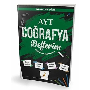 Pelikan 2021 Ayt Coğrafya Defterim Selahattin Güler