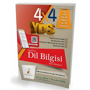 Pelikan 4X4 Yds Ingilizce Dil Bilgisi Mustafa Demir