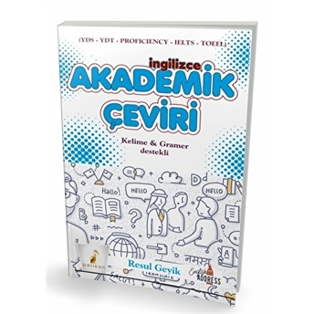 Pelikan Ingilizce Akademik Çeviri Kelime & Gramer Destekli - Resul Geyik