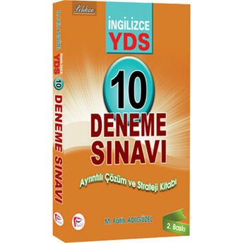 Pelikan Ingilizce Yds 10 Çözümlü Deneme 2014 M. Fatih Adıgüzel