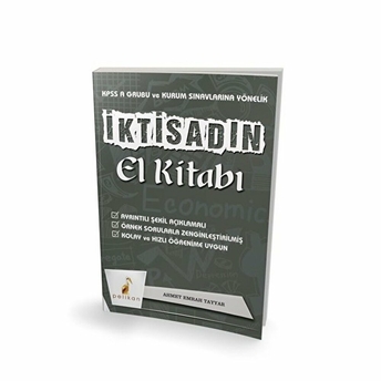 Pelikan Kpss A Iktisadın El Kitabı Konu Anlatımlı