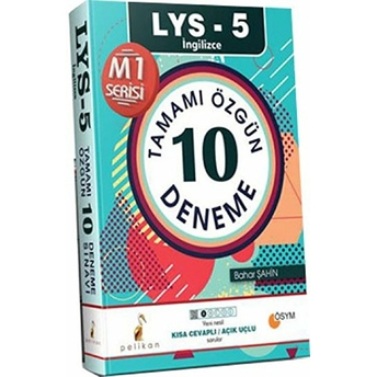 Pelikan M1 Serisi Lys 5 Ingilizce Tamamı Özgün 10 Deneme Bahar Şahin