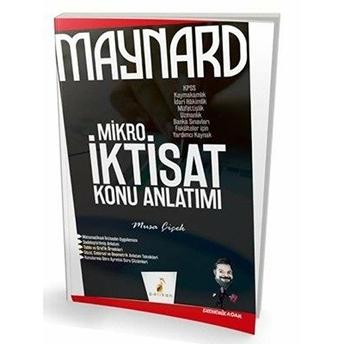 Pelikan Maynard Mikro Iktisat Konu Anlatımı Musa Çiçek