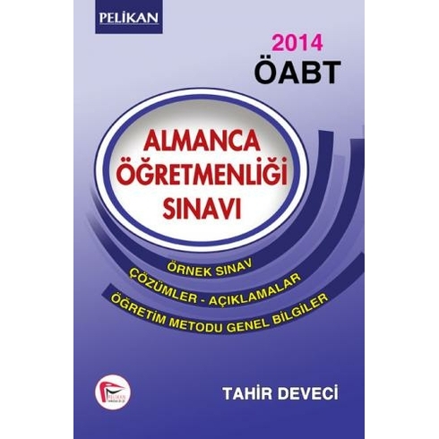 Pelikan Öabt 2014 Almanca Öğretmenliği Sınavı