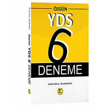 Pelikan Özgün Yds 6 Deneme Gürcan Günay, Mustafa Demir