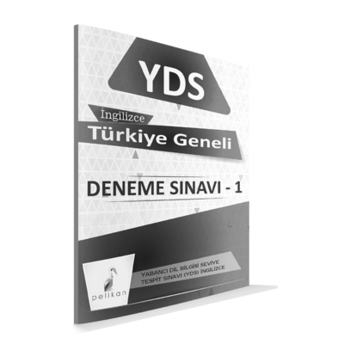 Pelikan Türkiye Geneli Yds Deneme Sınavı - Çözüm Kitapçıklı Komisyon