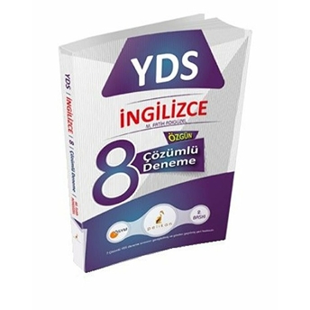 Pelikan Yds Ingilizce 8 Çözümlü Özgün Deneme M. Fatih Adıgüzel