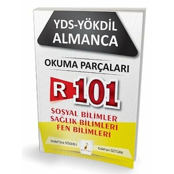 Pelikan Yds Yökdil Almanca R101 Okuma Parçaları Sedef Ece Sözerli, Gökhan Öztürk