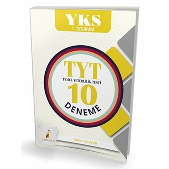 Pelikan Yks - Tyt 10 Deneme Ali Çiper