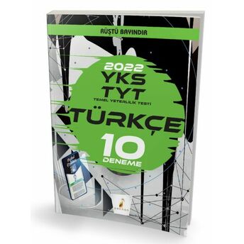 Pelikan Yks Tyt Türkçe Dijital Çözümlü 10 Deneme Sınavı Rüştü Bayındır