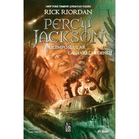 Percy Jackson Ve Olimposlular 2 Canavarlar Denizi Rick Riordan