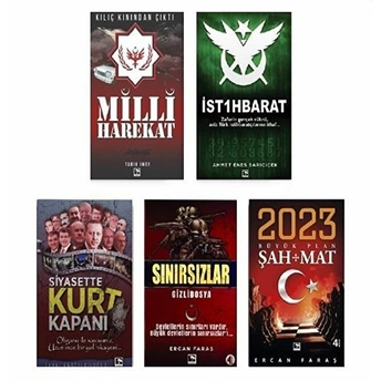 Perde Arkası Seti - 5 Kitap Takım Şevki Karabekiroğlu, Tarık Ince, Ahmet Enes Sarıçiçek, Ercan Faraş