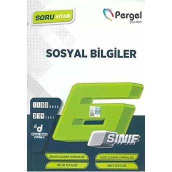 Pergel 6. Sınıf Sosyal Bilgiler Soru Kitabı (Yeni) Kolektıf