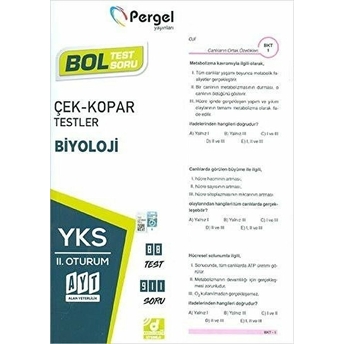 Pergel Ayt Biyoloji Çek-Kopar Yaprak Test (Yeni) Kolektıf