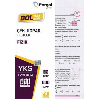 Pergel Ayt Fizik Çek-Kopar Yaprak Test (Yeni) Kolektıf