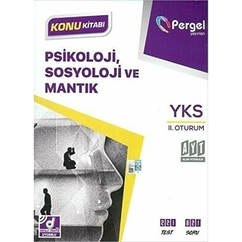 Pergel Ayt Psikoloji, Sosyoloji Ve Mantık Konu Kitabı (Yeni) Kolektıf