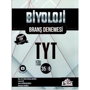 Pes Yayınları Tyt Biyoloji 35 X 6 Branş Denemesi Davut Börekçioğlu