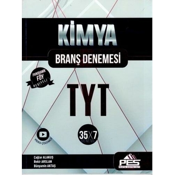 Pes Yayınları Tyt Kimya 35 X 7 Branş Denemesi Çağlar Alakuş