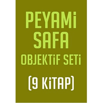 Peyami Safa Objektif Seti (8 Kitap) Kolektif