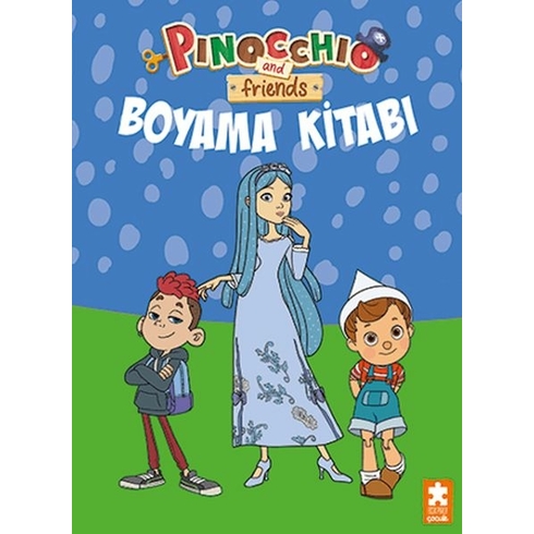 Pinocchio And Friends - Boyama Kitabı 1 Kolektif