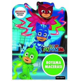 Pjmasks Özel Kesimli Boyama Macerası Kolektıf