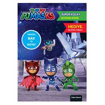 Pjmasks Süper Kolay Boyama Kitabı Kolektıf