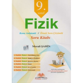 Plazma Yayıncılık 9. Sınıf Fizik Soru Kitabı Merali Şahin