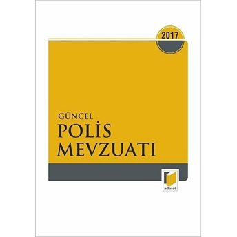 Polis Mevzuatı 2017 Cep Boy Kolektif