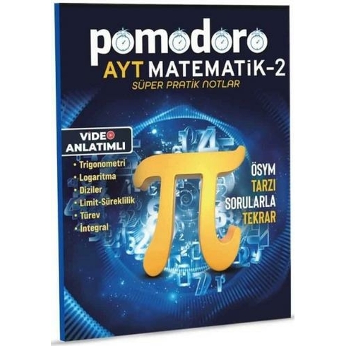 Pomodoro Ayt Matematik-2 Konu Soru Süper Pratik Notlar