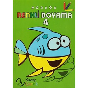 Ponpon Renkli Boyama 4 Kolektif