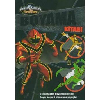 Power Rangers Boyama Kitabı Kolektif