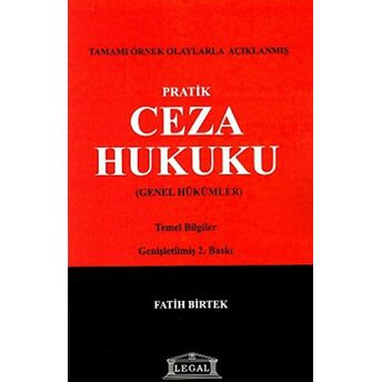 Pratik Ceza Hukuku Fatih Birtek