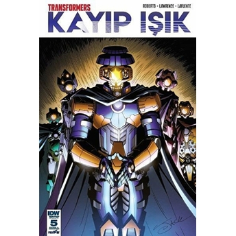 Presstij Kitap Transformers Kayıp Işık Bölüm 5 (Kapak A) - James Roberts