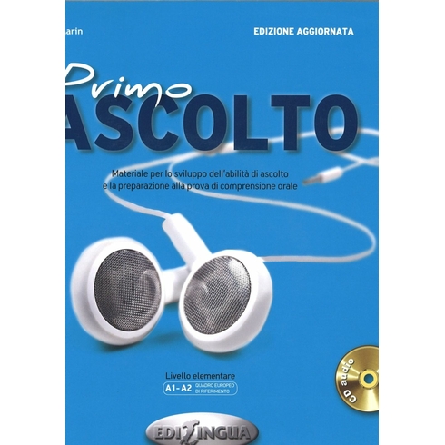 Primo Ascolto Cd (Edizione Aggiornata) A1-A2 (Italyanca Temel Seviye Dinleme) T. Marin