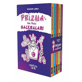 Prizma’nın Çok Şekil Maceraları Seti - 5 Kitap Takım Bilgenur Çorlu