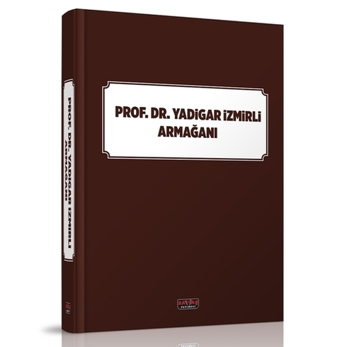 Prof. Dr. Yadigar Izmirli Armağanı Vahit Doğan