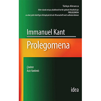 Prolegomena Immanuel Kant