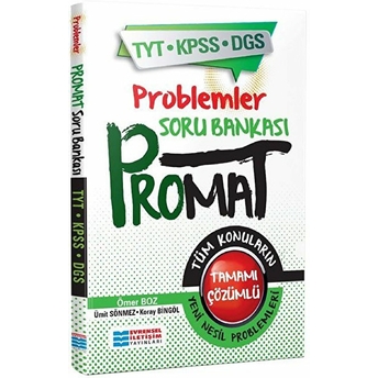 Promat Problemler Soru Bankası - Ömer Bozümit - Sönmezkoray Bingöl