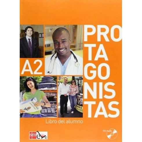 Protagonistas A2 Libro Del Alumno Cuaderno De Actividades 2 Cd P. Melero