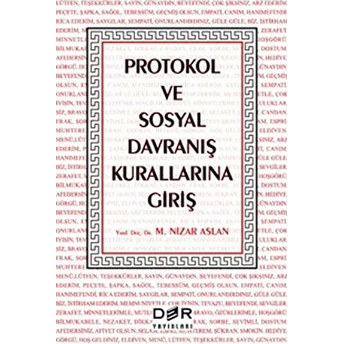 Protokol Ve Sosyal Davranış Kurallarına Giriş M. Nizar Aslan