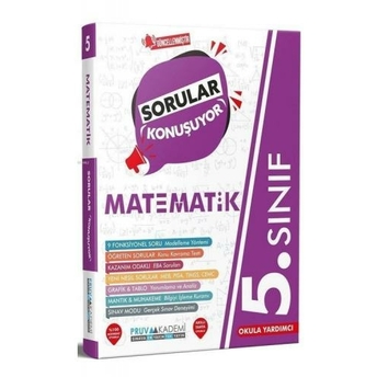 Pruva Akademi 5. Sınıf Matematik Sorular Konuşuyor Komisyon