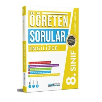 Pruva Akademi 8. Sınıf Ingilizce Sorular Konuşuyor Komisyon