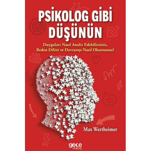 Psikolog Gibi Düşünün Max Wertheimer