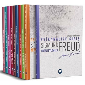 Psikoloji Seti (10 Kitap Takım) Sigmund Freud, Alfred Adler, Sandor Ferenczi