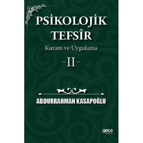 Psikolojik Tefsîr Kuram Ve Uygulama 2 Abdurrahman Kasapoğlu