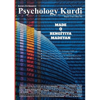 Psychology Kurdi Gulan - Heziran - Tirmeh - Tebax Hejmar: 6 2018