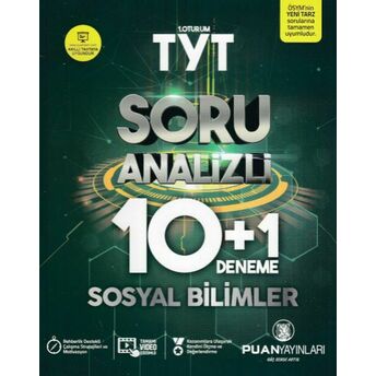 Puan Tyt Sosyal Bilimler Soru Analizli 10 1 Deneme (Yeni) Komisyon