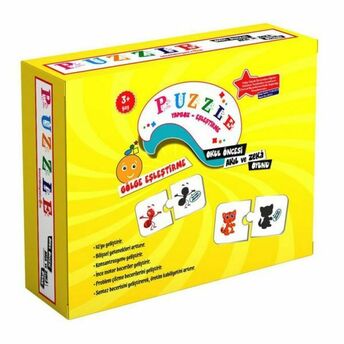 Puzzle Yapboz-Eşleştirme Gölge Eşleştirme 2 - 48 Parça