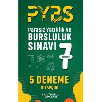 Pybs 7 Sınıf Deneme Sınavı (5 Deneme Kitapçığı)